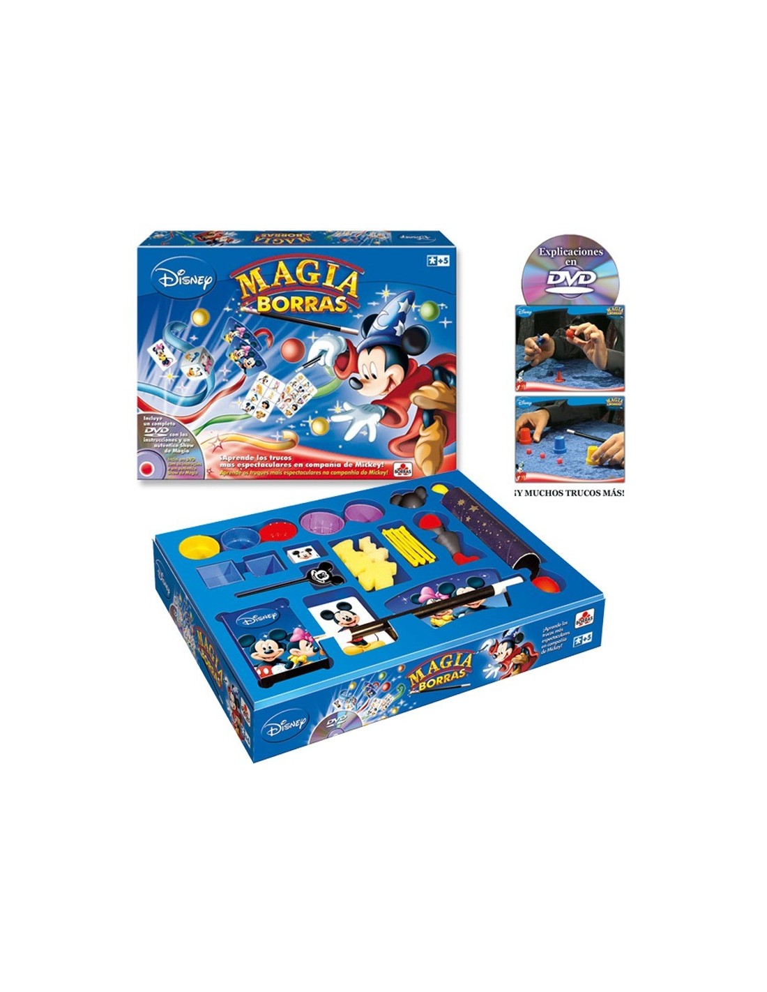 Magia Borr&aacute;s Disney para ni&ntilde;os de 3 a 6 a&ntilde;os